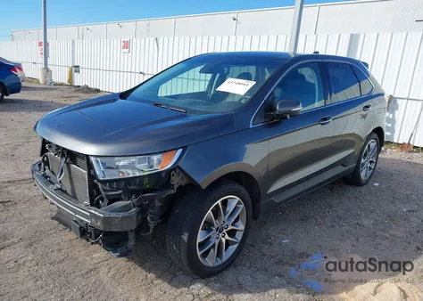 2018 Ford Edge Titanium z USA, uszkodzony, nr VIN 2FMPK3K81JBB58386